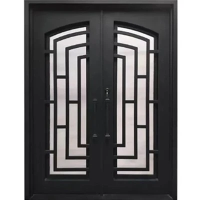 Etched Glass Entry Doors