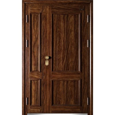 Wood with Steel Door